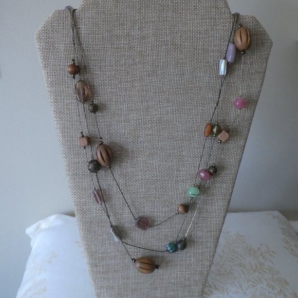 Lia Sophia - Multi-Strand Necklace - Picture 1 of 4